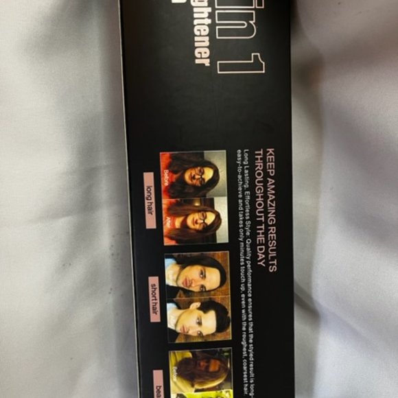 Electric Heated Straightner 3 in 1 Hair Brush - Picture 2 of 4